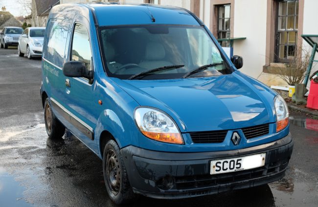 Comercial erección Afirmar Renault Kangoo Van for Sale. - Fisheries Management Scotland